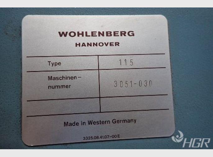Wohlenberg Wohlenberg 115 Paper Shear