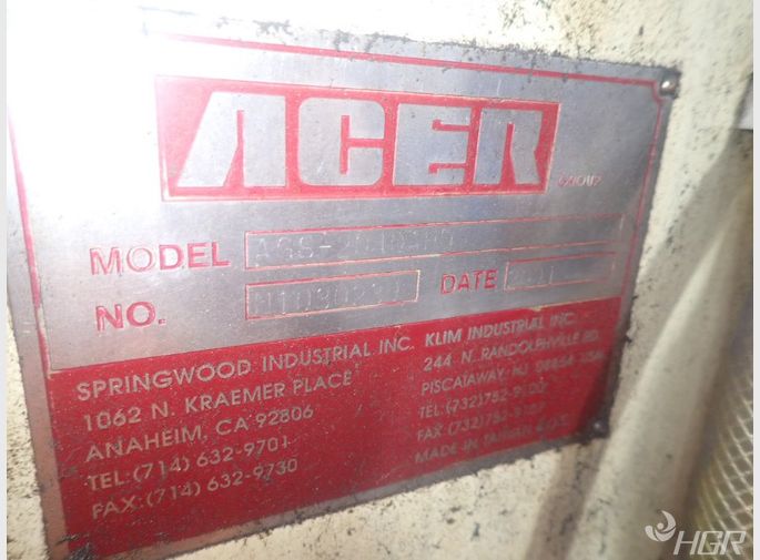Acer Acer Ags2040ahd Surface Grinder