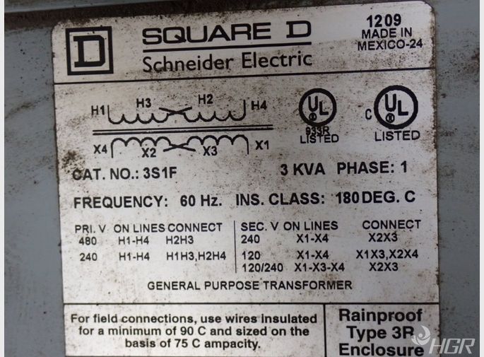 Square D Transformer