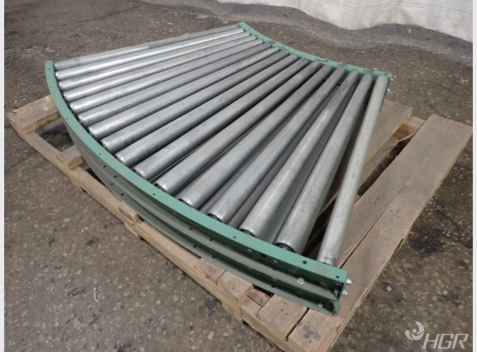 Roach Curved Roller Conveyores