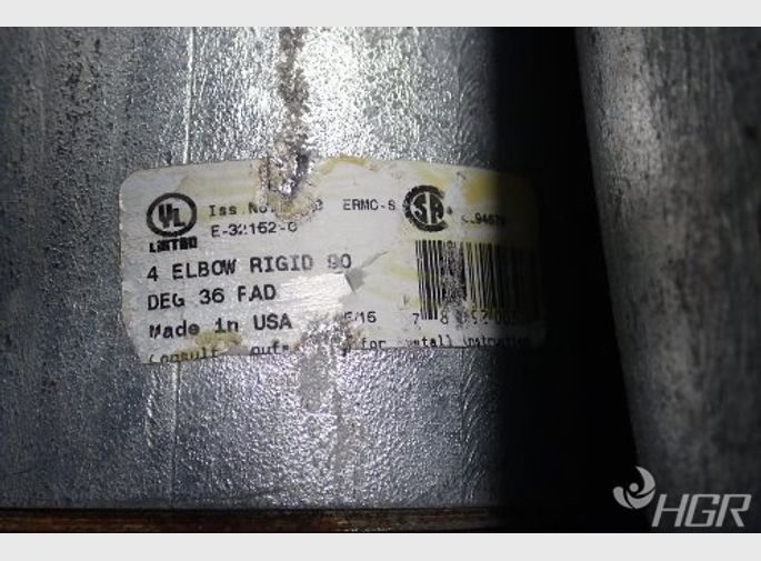  Galvanized Elbow Conduit