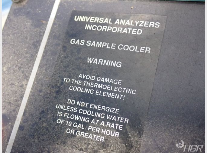 Universal Analyzers Inc Gas Sample Cooler