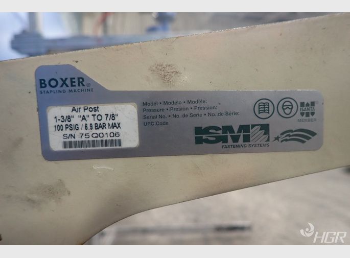 Boxer Pneumatic Stapling Machine