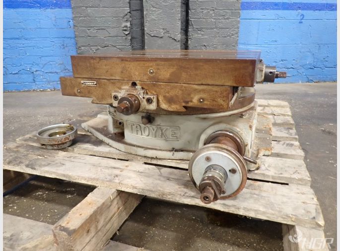 Troyke Cross Slide Rotary Table