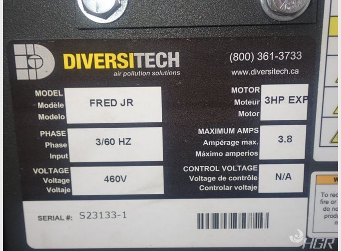 Fred Jr Fume Extractor at Harry Hausman blog