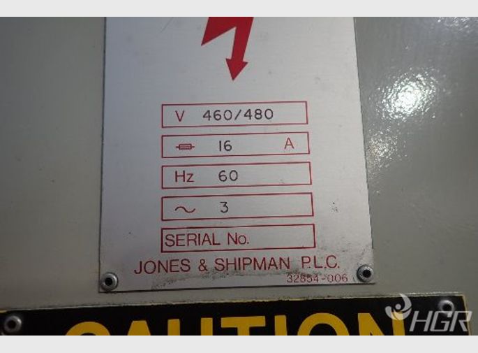 Jones  Shipman Jones  Shipman F5200 Cnc Surface Grinder