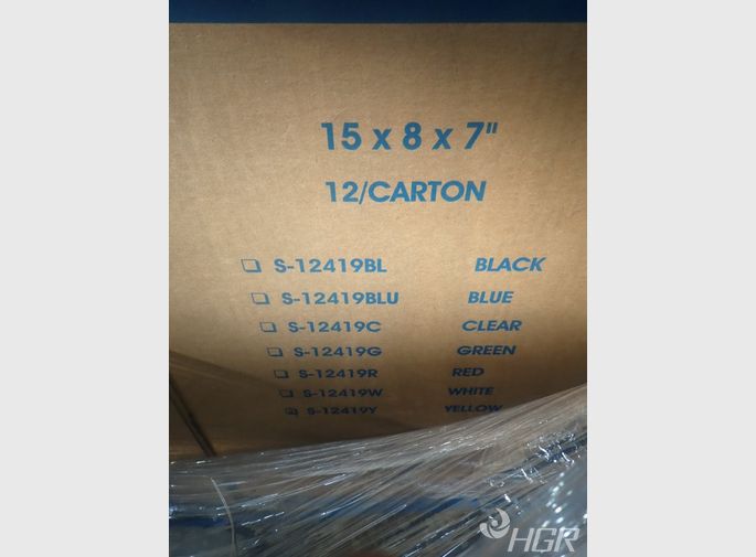 Uline Plastic Stackable Bins