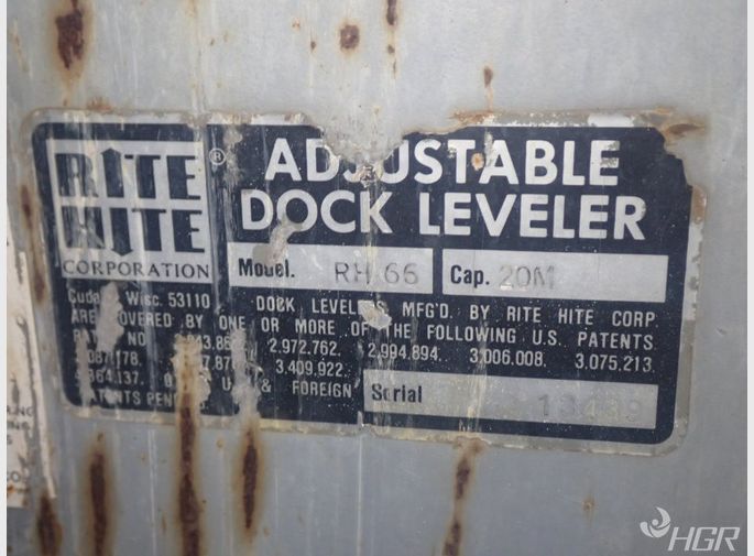 Rite Hite Adjustable Dock Leveler