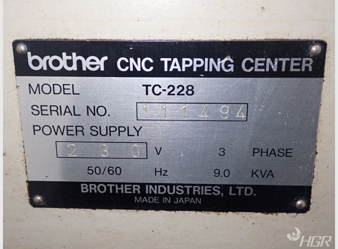  Tc228 Cnc Tapping Center