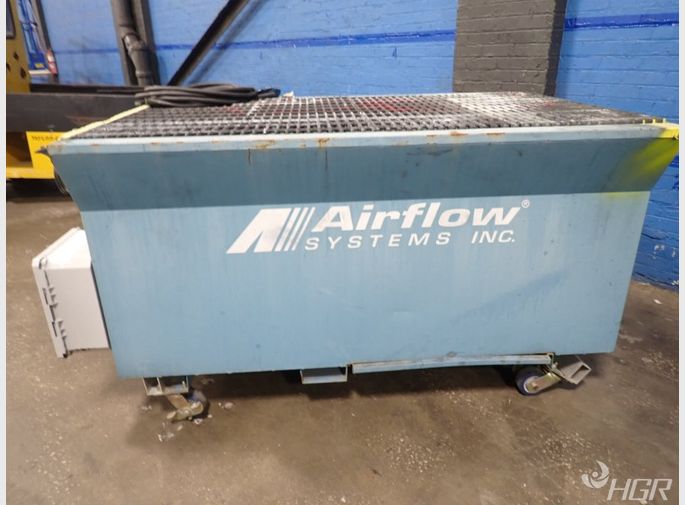Airflow Systems Airflow Systems Dt3000v2ap3pg6mspvc Coater Down Draft Table
