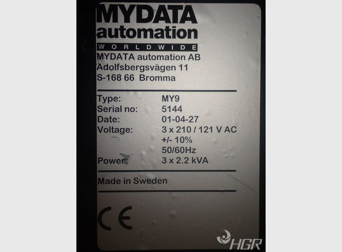 Mydata Automation Mydata Automation My9 Pick  Place Machine
