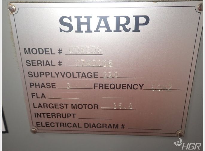 Sharp Sharp Od820s Cnc Od Grinder