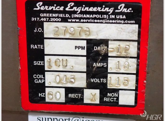 Service Engineering Service Engineering Vibratory Bowl And Feeder