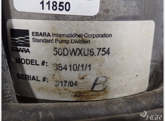 Ebara Submersible Pump