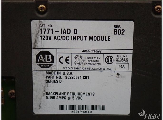 Allenbradley Acdc Input Modules