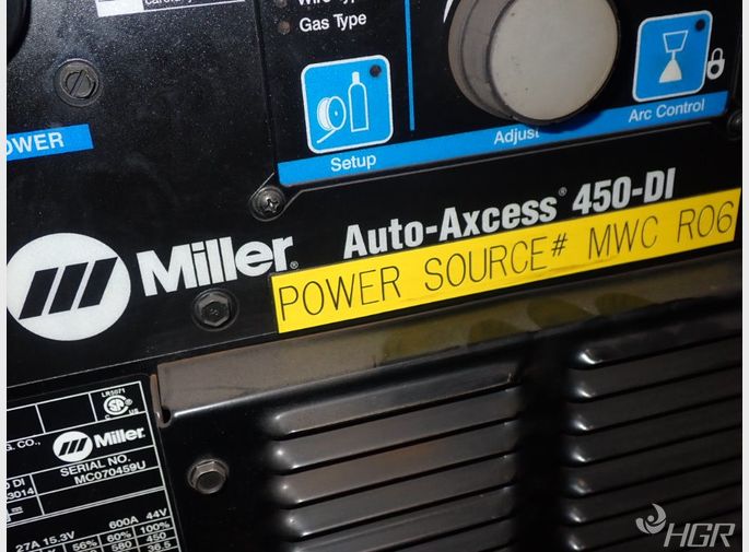 Used Miller Miller Autoaxcess 450di Welder HGR Industrial Surplus