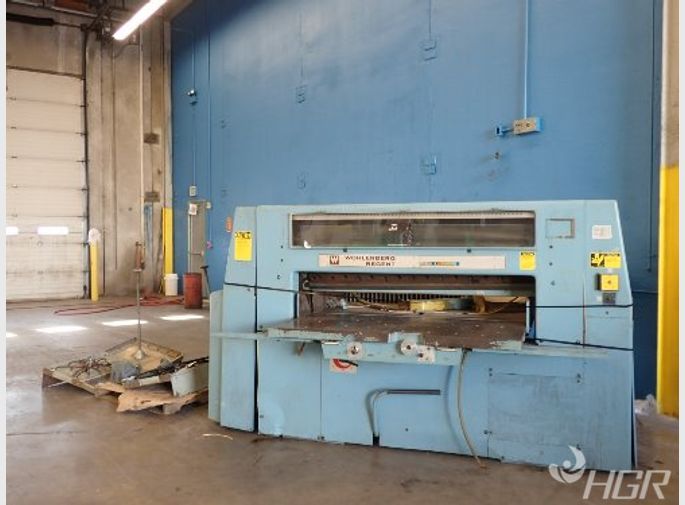 Wohlenberg Regent Guillotine Paper Cutter