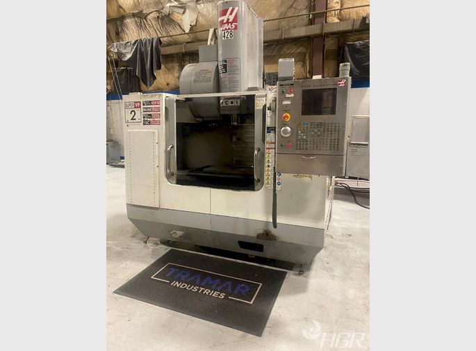 Haas Haas Vf2ss Cnc Vertical Machining Center W 4th Axis Rotary Table