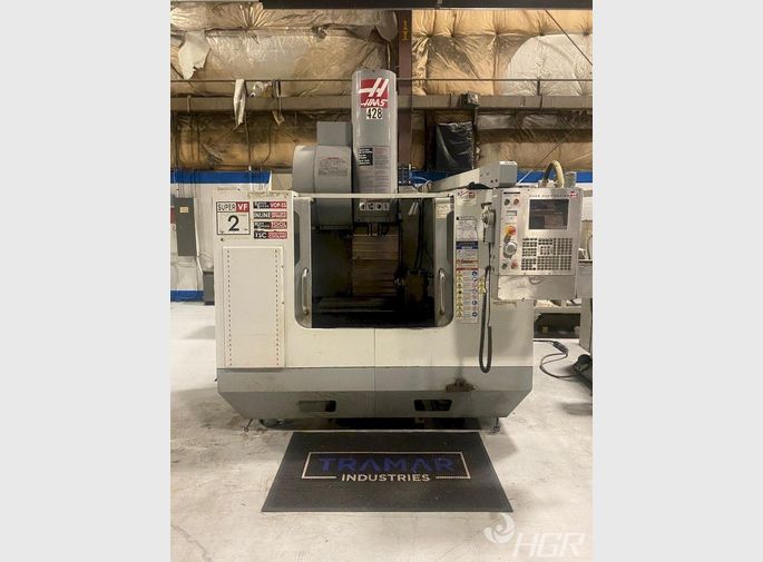 Haas Haas Vf2ss Cnc Vertical Machining Center W 4th Axis Rotary Table