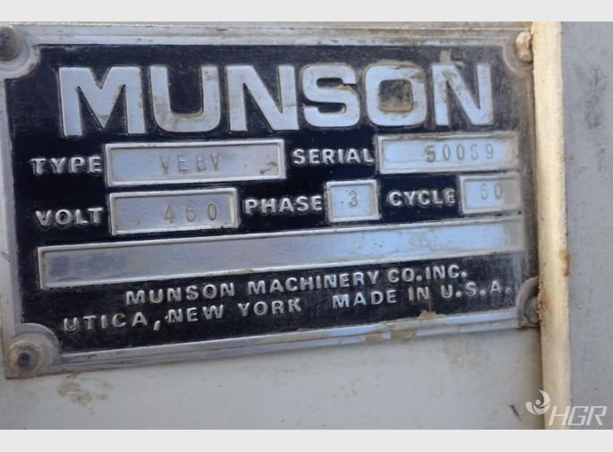 Used Munson Mill | HGR Industrial Surplus