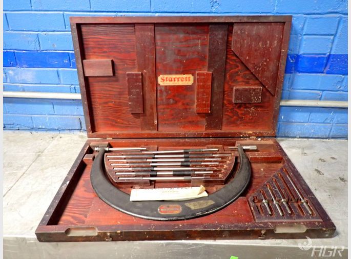 Starrett Micrometer Caliper  Tubular Micrometer Set