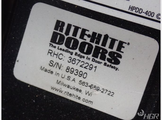Used Ritehite Doors Ritehite Doors Rhc3672291 Rollup Door HGR...