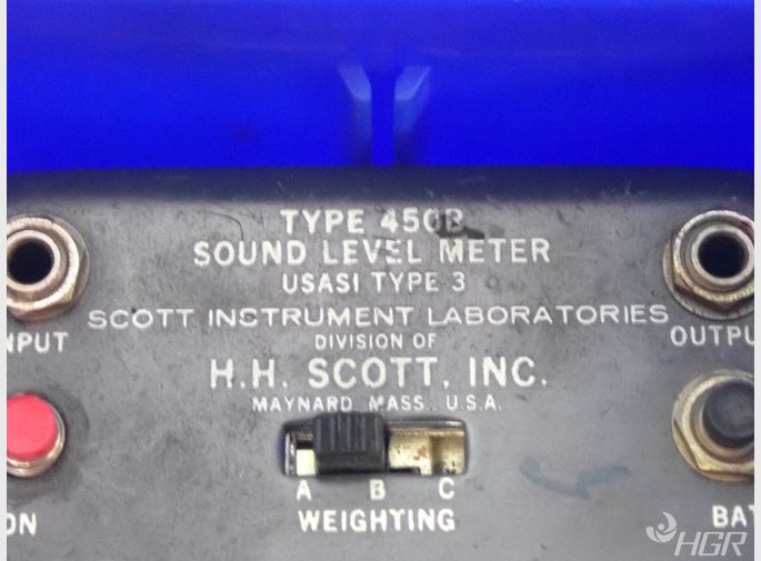 Scott Instruments Sound Meter