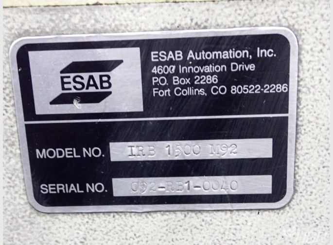 Esababb Esababb Irb1500 Robot