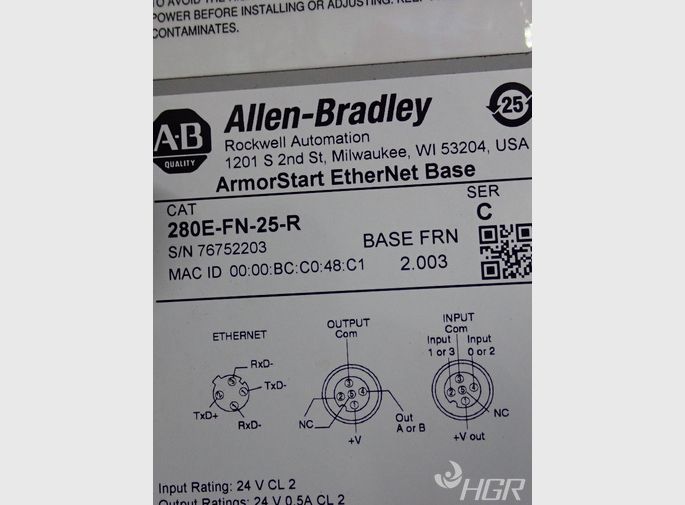 Allen Bradley Ethernet Base