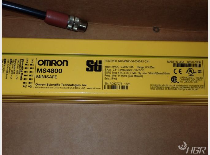 Omron Light Curtain Receiver