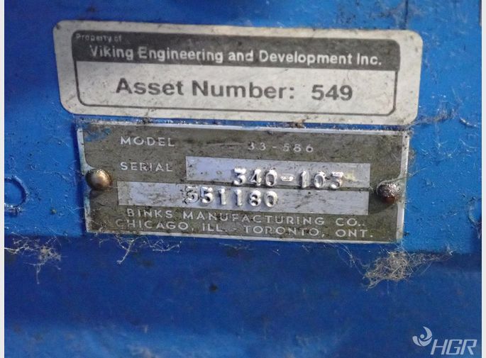 Binks Air Compressor