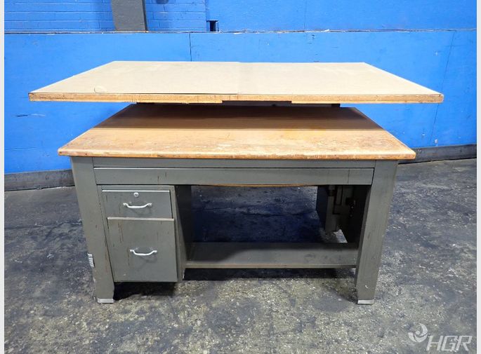 Used Drafting Table HGR Industrial Surplus