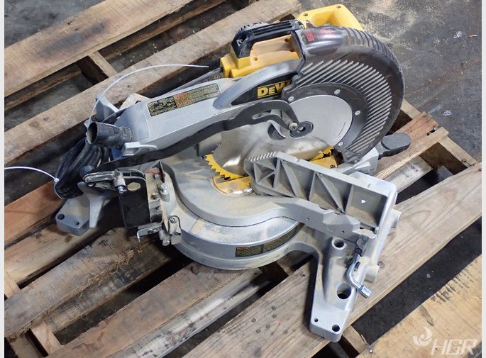 Used Dewalt Compound Miter Saw HGR Industrial Surplus