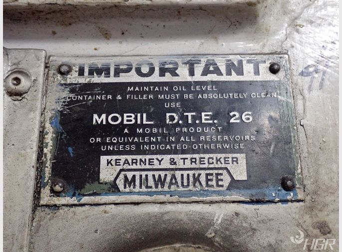 Kearney  Trecker Horizontal Mill