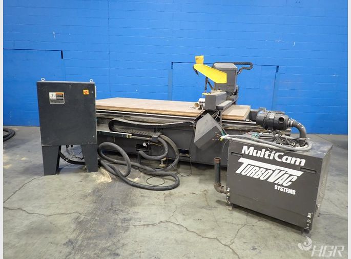 Multi Cam Cnc Router Wvacuum Pump