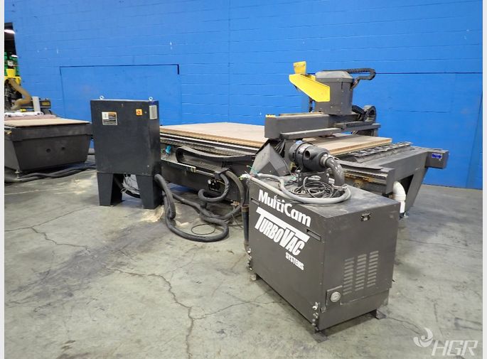 Multi Cam Cnc Router Wvacuum Pump