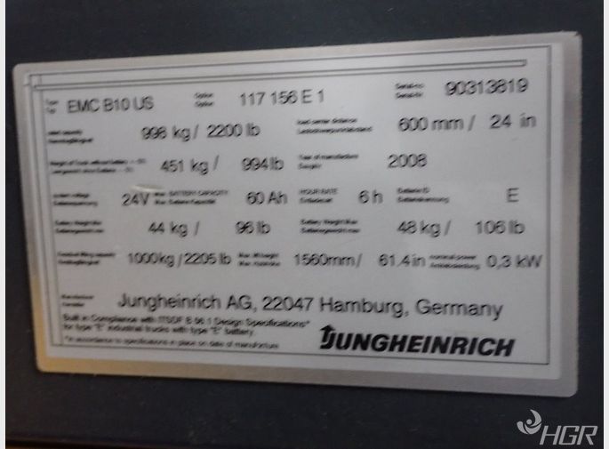 Jungheinrich Electric Pallet Jack
