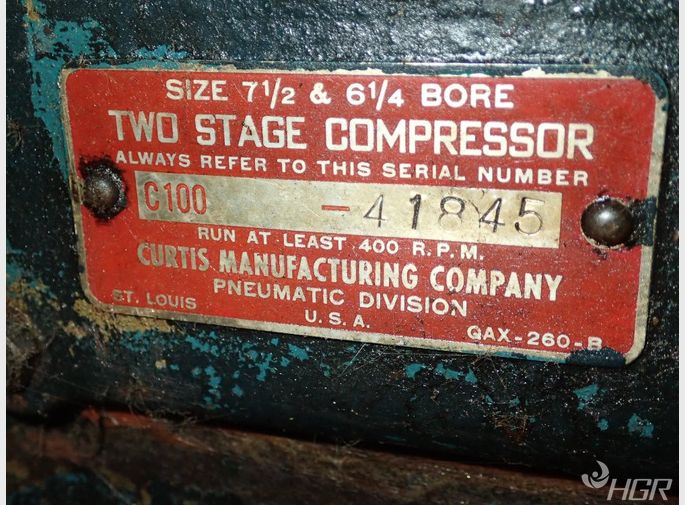 Curtis Mfg Compressor 