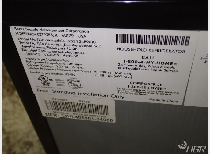 Kenmore Mini Refrigerator