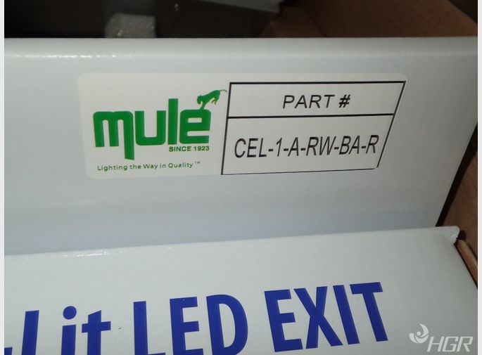 Mule  Exit Signs