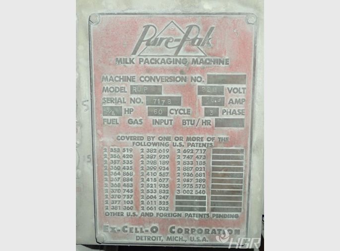Pure Pak Milk Packaging Machine
