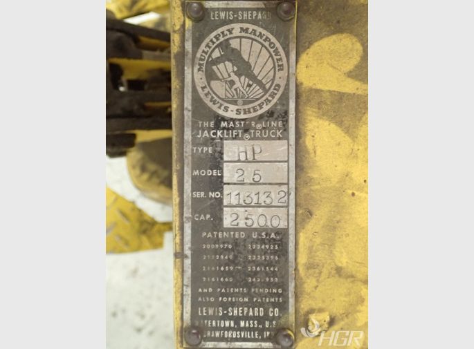 Lewis Sheppard Pallet Jack