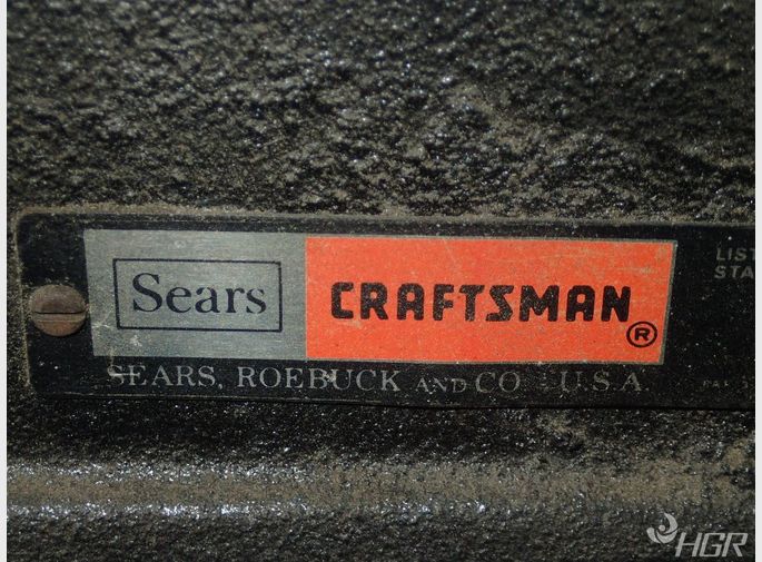 Sears  Craftsman Jointer