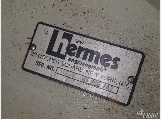 New Hermes Engraving Machine