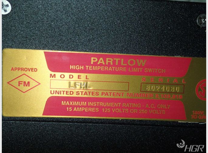 Partlow  Temperature Gage 
