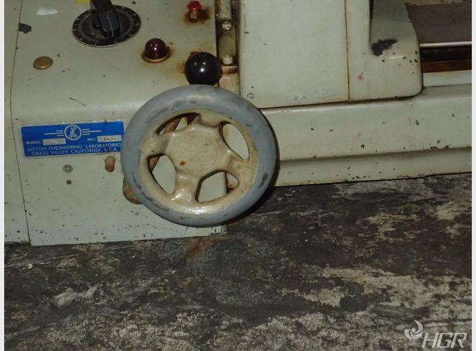 Litton Engineering Laboratories Glass Lathe