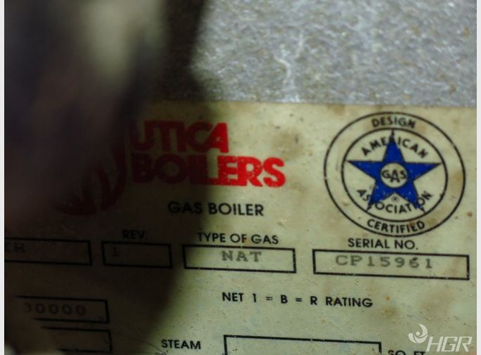 Utica Boilers Natural Gas Boiler