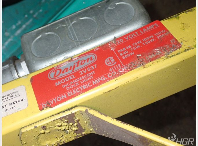 Dayton Adjustable Dock Work Light