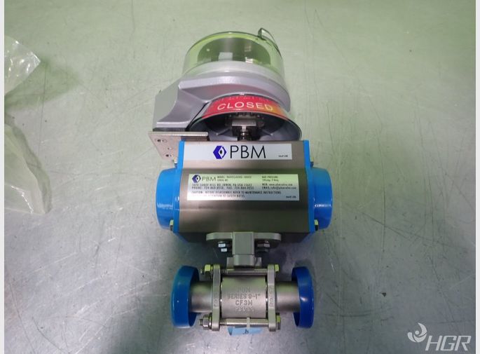Pbm Pbm Pavcl453s0052 Pneumatic Actuated Valve