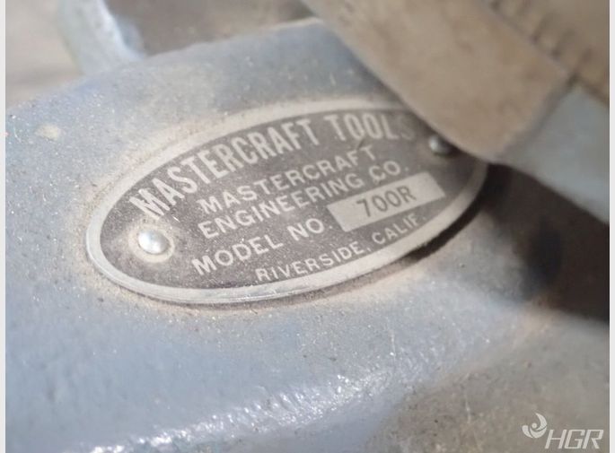 Mastercraft Cross Slide Rotary Table